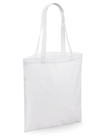 BagBase Sublimation Shopper – White