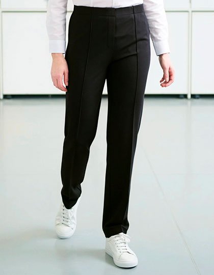 Brook Taverner Women's Slim Leg Trouser Ceres – Black