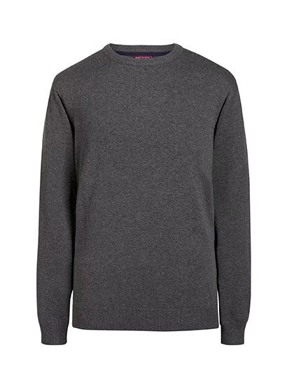 Brook Taverner Crew Neck Jumper Jackson – Charcoal