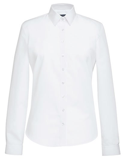 Brook Taverner Women's Selene Long Sleeve Blouse – White