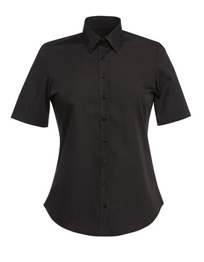 Brook Taverner Eos Short Sleeve Blouse – Black