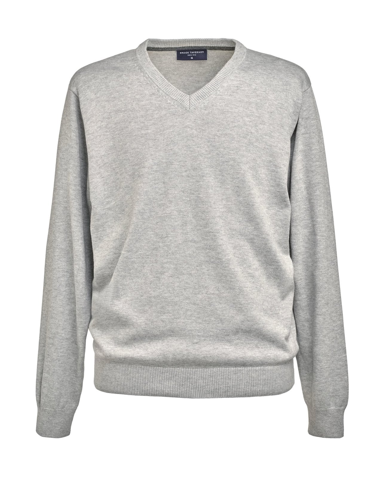 Brook Taverner Men's V-Neck Jumper Boston
