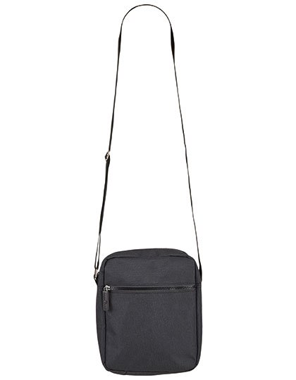 Bags2GO Small Messenger Bag - Vancouver – Black Melange