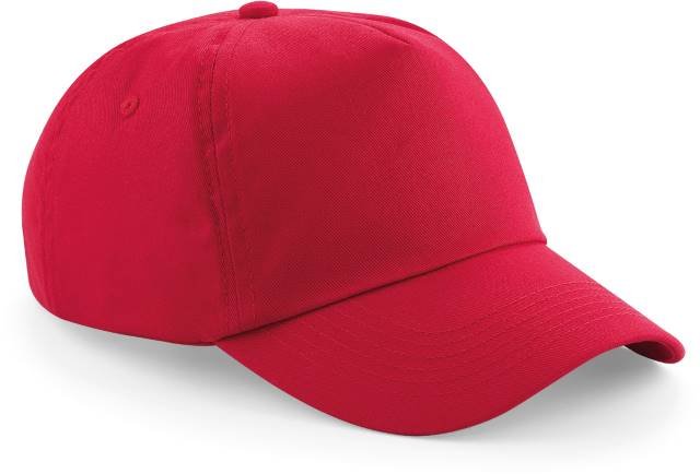 Beechfield Original 5 Panel Cap – Classic Red