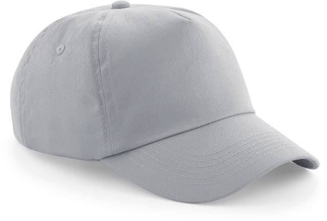 Beechfield Original 5 Panel Cap – Light Grey