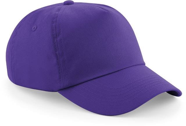 Beechfield Original 5 Panel Cap – Purple