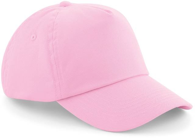 Beechfield Junior Original 5 Panel Cap – Classic Pink