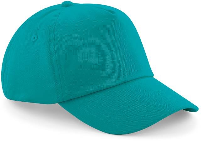 Beechfield Junior Original 5 Panel Cap – Emerald