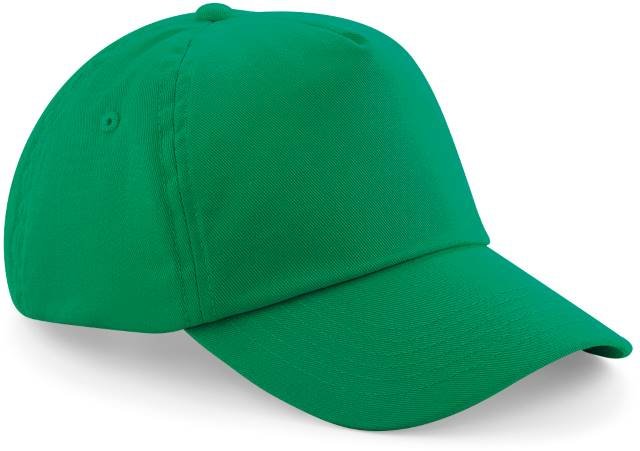 Beechfield Junior Original 5 Panel Cap – Kelly Green