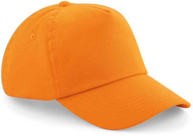 Beechfield Junior Original 5 Panel Cap – Orange