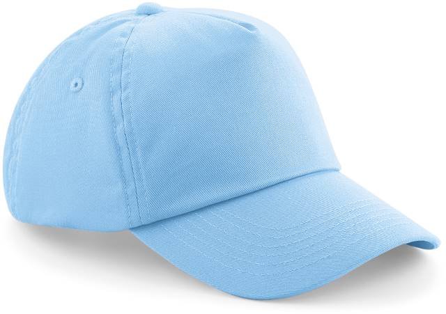Beechfield Junior Original 5 Panel Cap – Sky Blue