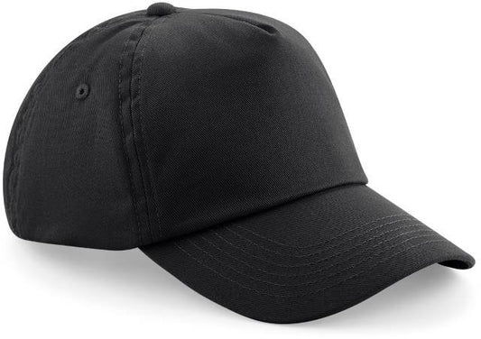 Beechfield Junior Original 5 Panel Cap – Black