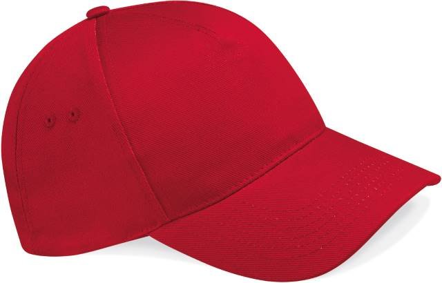 Beechfield Ultimate 5 Panel Cap – Classic Red