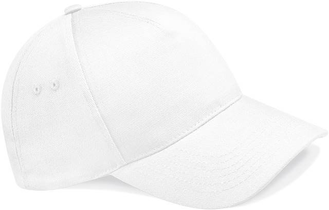 Beechfield Ultimate 5 Panel Cap – White