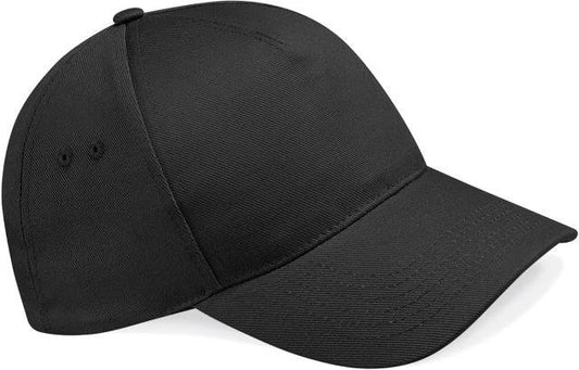 Beechfield Ultimate 5 Panel Cap – Black