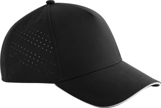 Beechfield Accelerate Cap – Black / White