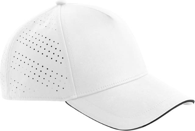 Beechfield Accelerate Cap – White / Black