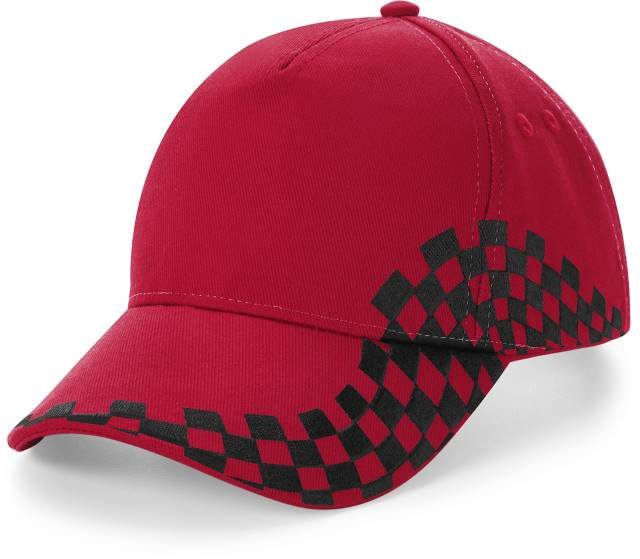 Beechfield Grand Prix Cap – Classic Red