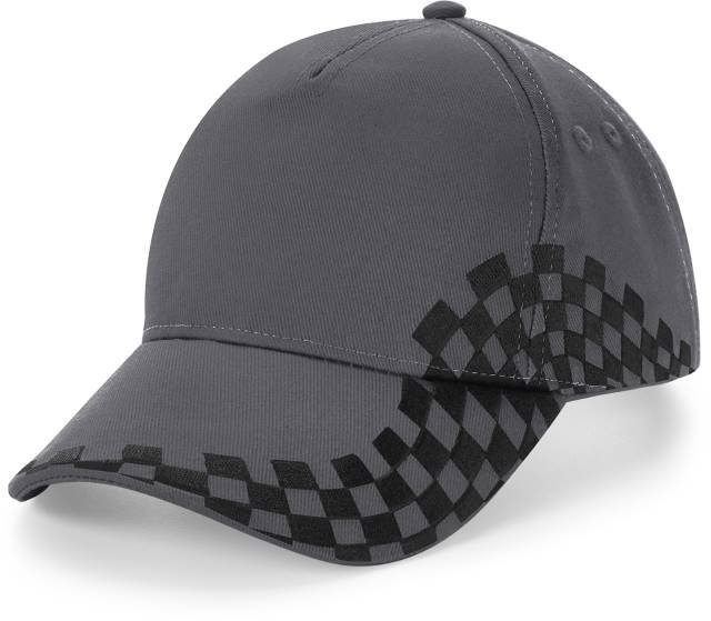 Beechfield Grand Prix Cap – Graphite Grey