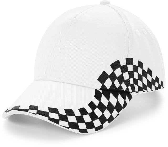 Beechfield Grand Prix Cap – White