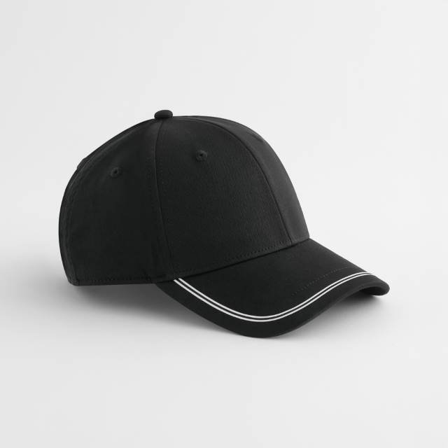 Beechfield Match Day Cap – Black / White