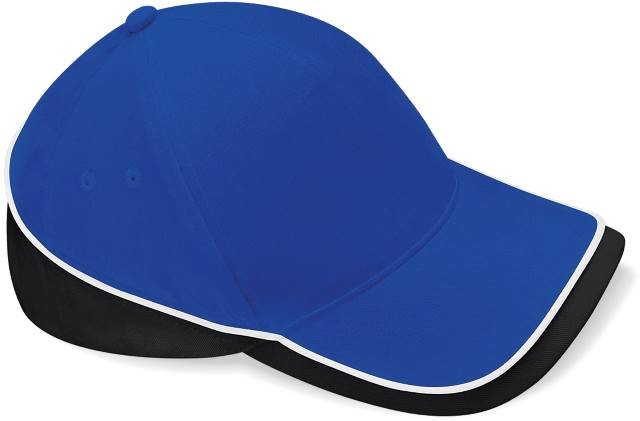 Beechfield Teamwear Competition Cap – Bright Royal / Black