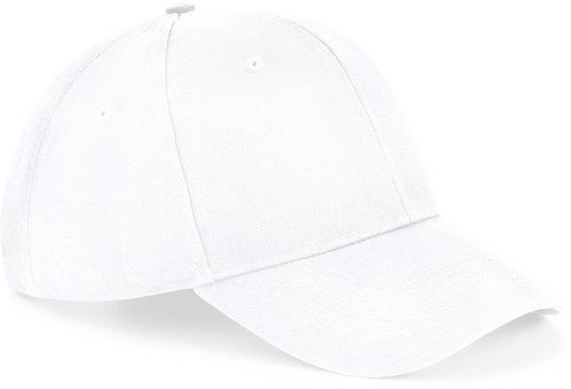 Beechfield Ultimate 6 Panel Cap – White