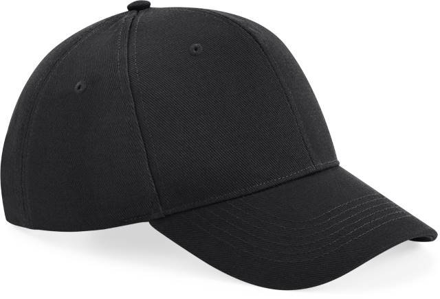 Beechfield Ultimate 6 Panel Cap – Black