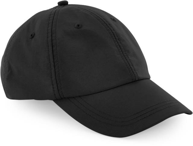 Beechfield Outdoor 6 Panel Cap – Black