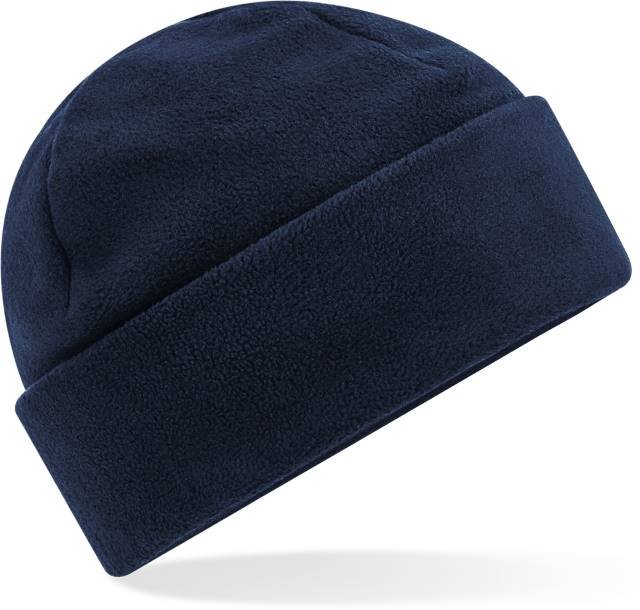 Beechfield Recycled Fleece Cuffed Beanie – French Navy