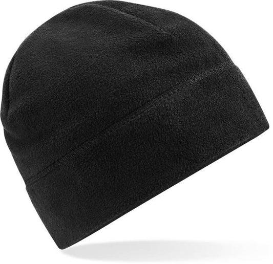 Beechfield Recycled Fleece Pull-On Beanie – Black