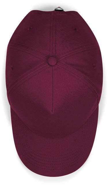 Beechfield Authentic 5 Panel Cap – Burgundy