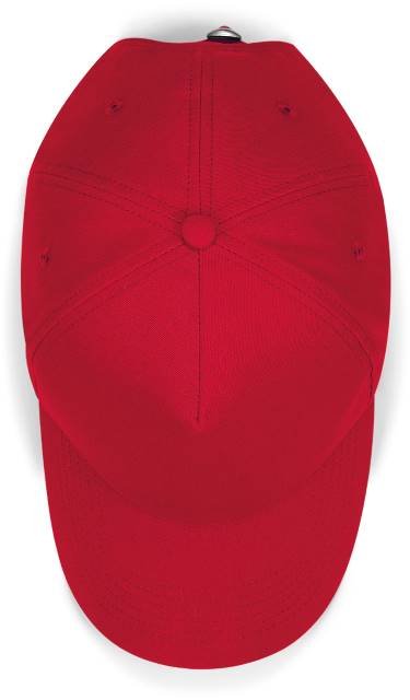 Beechfield Authentic 5 Panel Cap – Classic Red