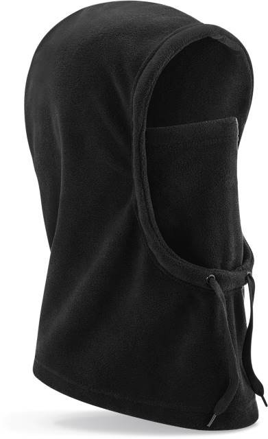 Beechfield Recycled Fleece Hood – Black