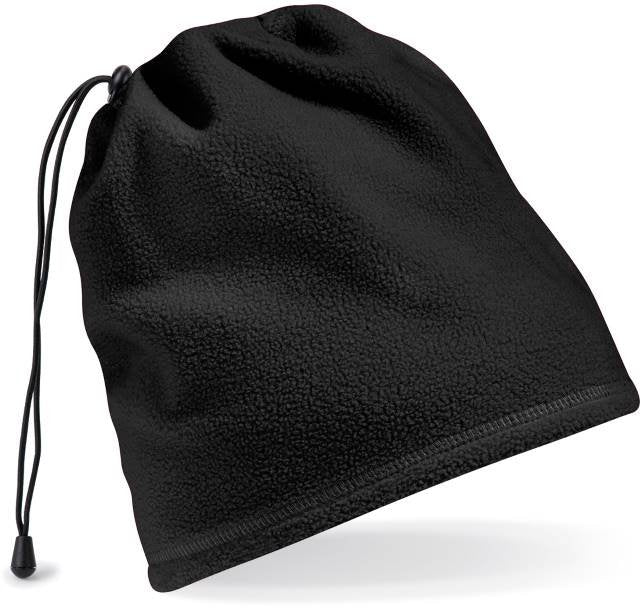 Beechfield Suprafleece® Snood/ Hat Combo – Black