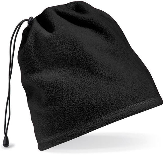Beechfield Suprafleece® Snood/ Hat Combo – Black