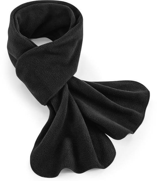 Beechfield Recycled Fleece Scarf – Black