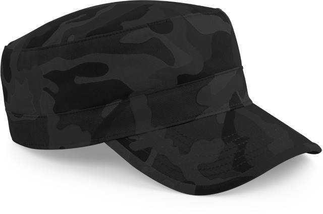 Beechfield Camo Army Cap – Midnight Camo
