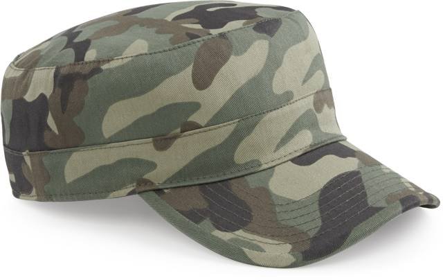 Beechfield Camo Army Cap – Jungle Camo