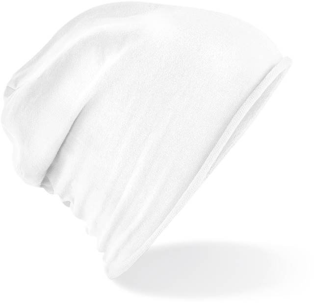 Beechfield Jersey Beanie – White