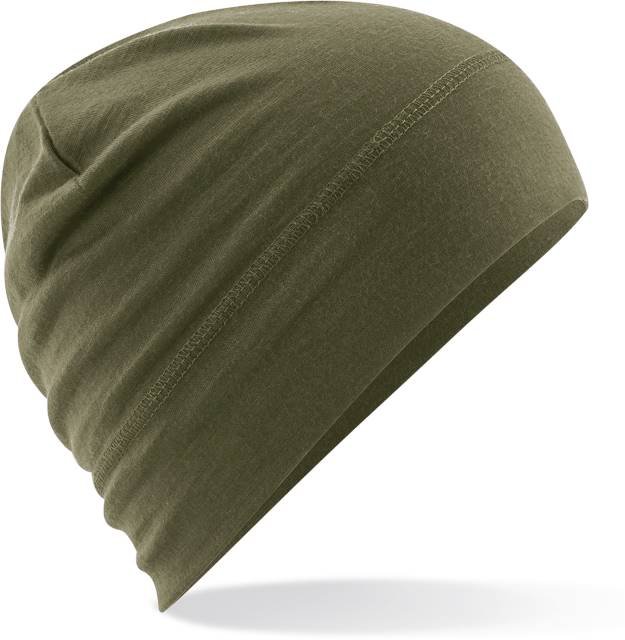 Beechfield Merino Beanie – Military Green