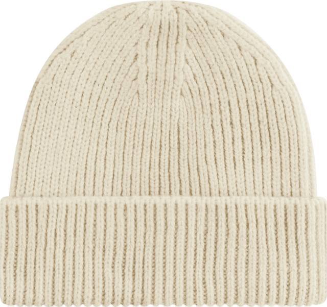 Beechfield Engineered Knit Ribbed Beanie – Oatmeal