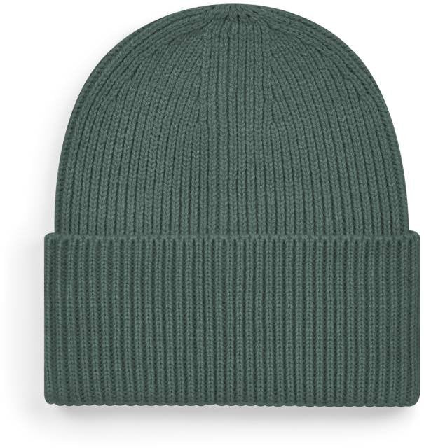 Beechfield Oversized Cuffed Beanie – Marine Green