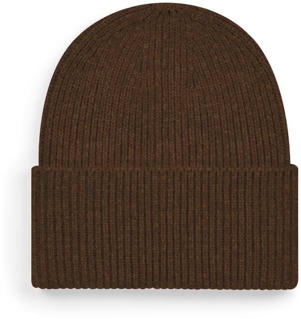 Beechfield Oversized Cuffed Beanie – Walnut