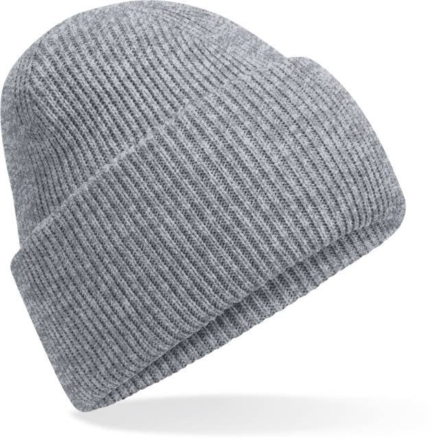 Beechfield Classic Engineered Deep Cuffed Beanie – Ash