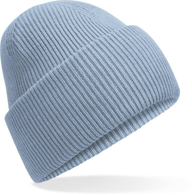 Beechfield Classic Engineered Deep Cuffed Beanie – Dusty Blue