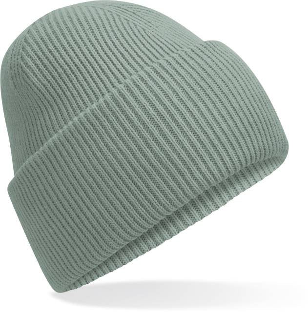 Beechfield Classic Engineered Deep Cuffed Beanie – Dusty Green