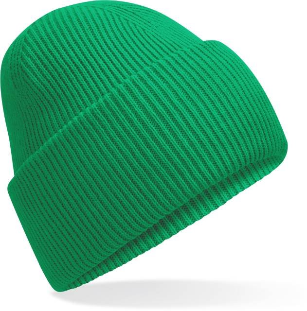 Beechfield Classic Engineered Deep Cuffed Beanie – Kelly Green