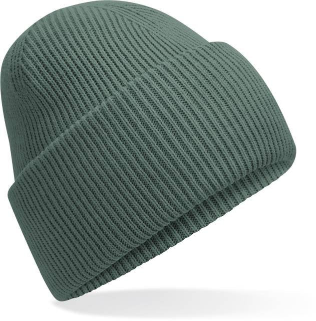 Beechfield Classic Engineered Deep Cuffed Beanie – Marine Green