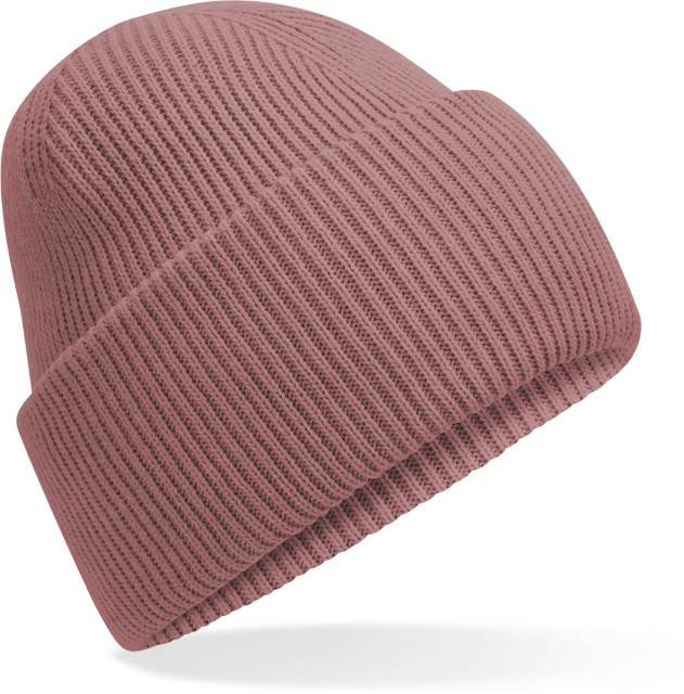 Beechfield Classic Engineered Deep Cuffed Beanie – Rose